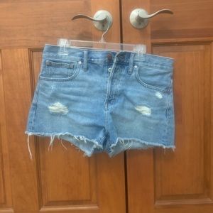 Madewell denim shorts